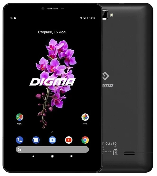 

Планшет Digma CITI OCTA 80 4G 4/64GB черный