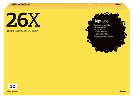 

Картридж T2 CF226X черный (TC-H26X)