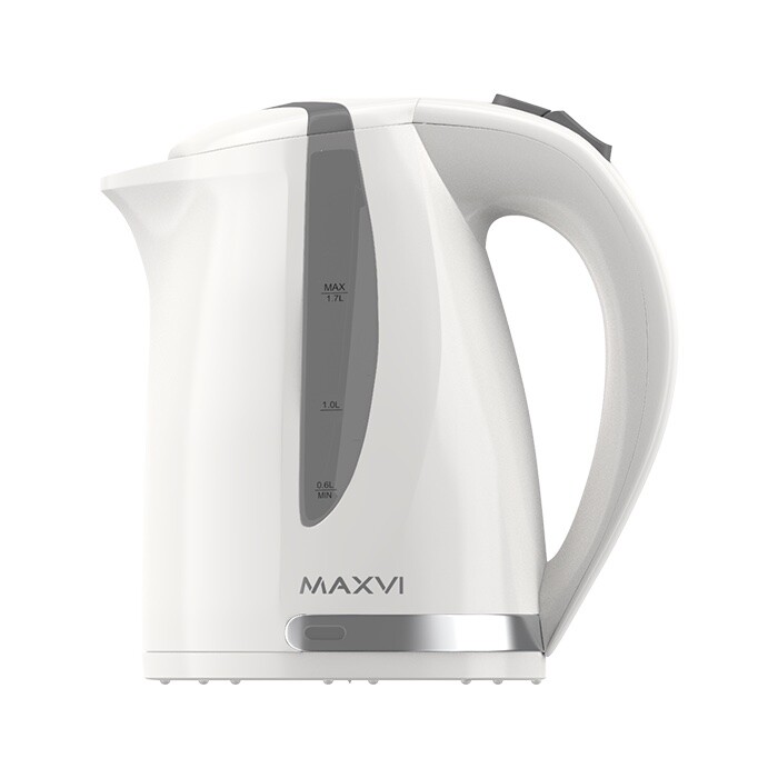 

Чайник Maxvi KE1701P white-grey