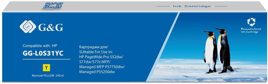 

Картридж G&G GG-L0S31YC 976YC желтый