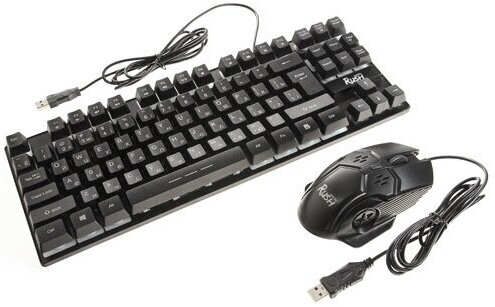 

Комплект мыши и клавиатуры Smartbuy SBC-550915G-K RUSH COMRADE