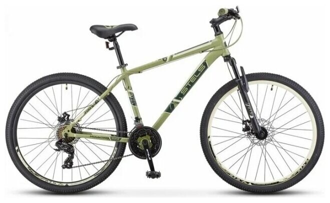 

Велосипед взрослый STELS Navigator-700 MD 27.5 F020 Хаки (LU096006 LU088940 19)