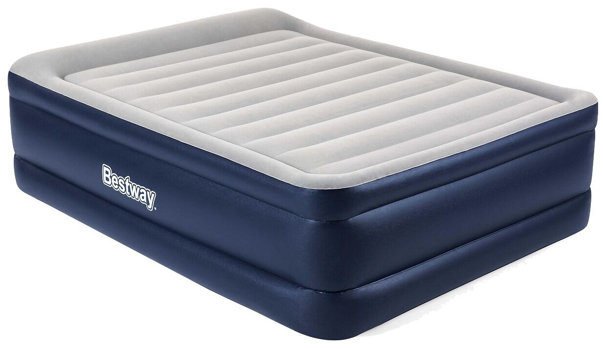 

Надувной матрас BestWay 67690 Queen 203x152x61см, со встроенным электронасосом