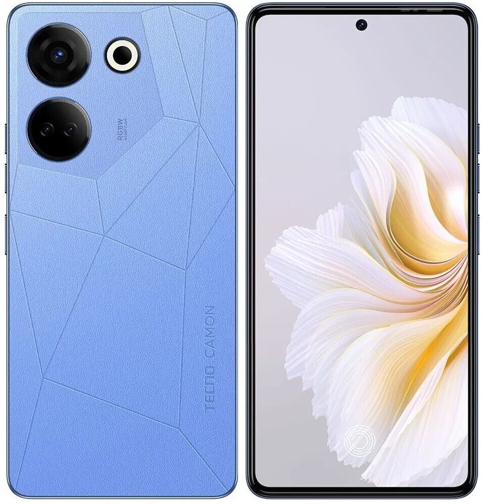 

Телефон Tecno Camon 20 Pro 5G 8/256Gb Blue