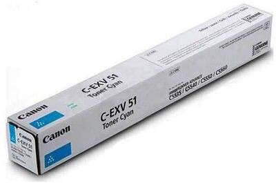 

Тонер Canon C-EXV 51L голубой
