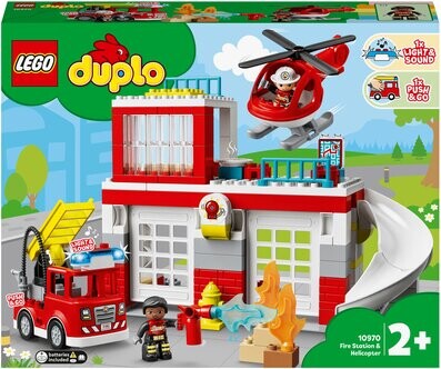 

Конструктор Lego Duplo Town Fire Station & Helicopter (10970)