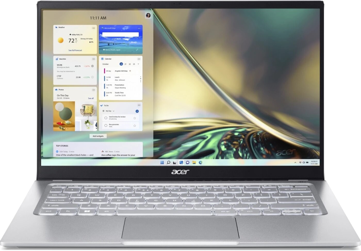 

Ноутбук Acer Swift SF314-512-744D W11 SILVER (NX.K0FER.004)