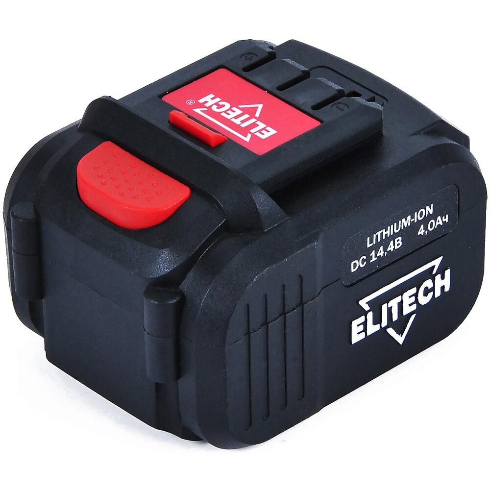 

Аккумулятор Elitech 14.4В 4.0Ач LI-ION (1820.067500/188828)