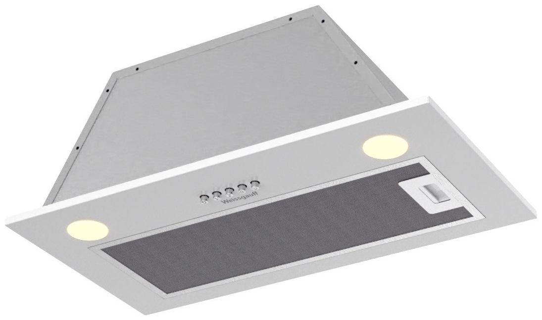 

Встраиваемая вытяжка Weissgauff Arum 600 PB White Enamel