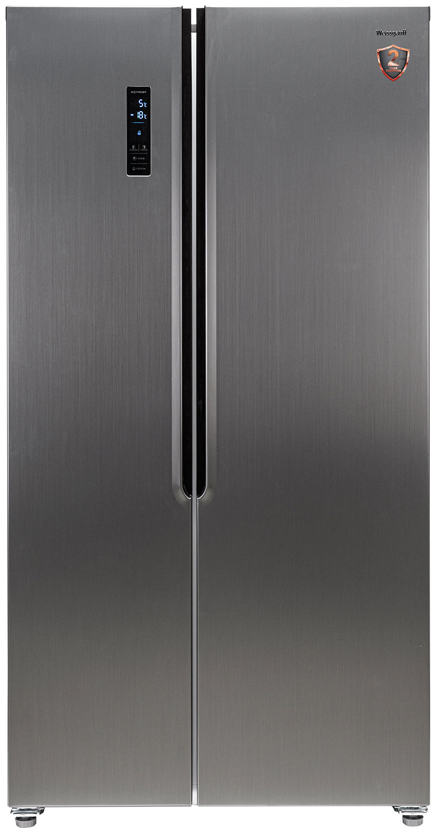 

Холодильник Side by Side Weissgauff WSBS 500 NFX Inverter
