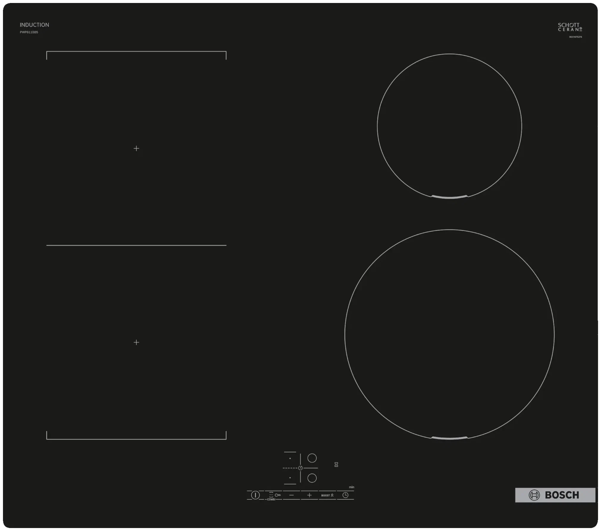 

Электрическая варочная панель Bosch PWP611BB5E