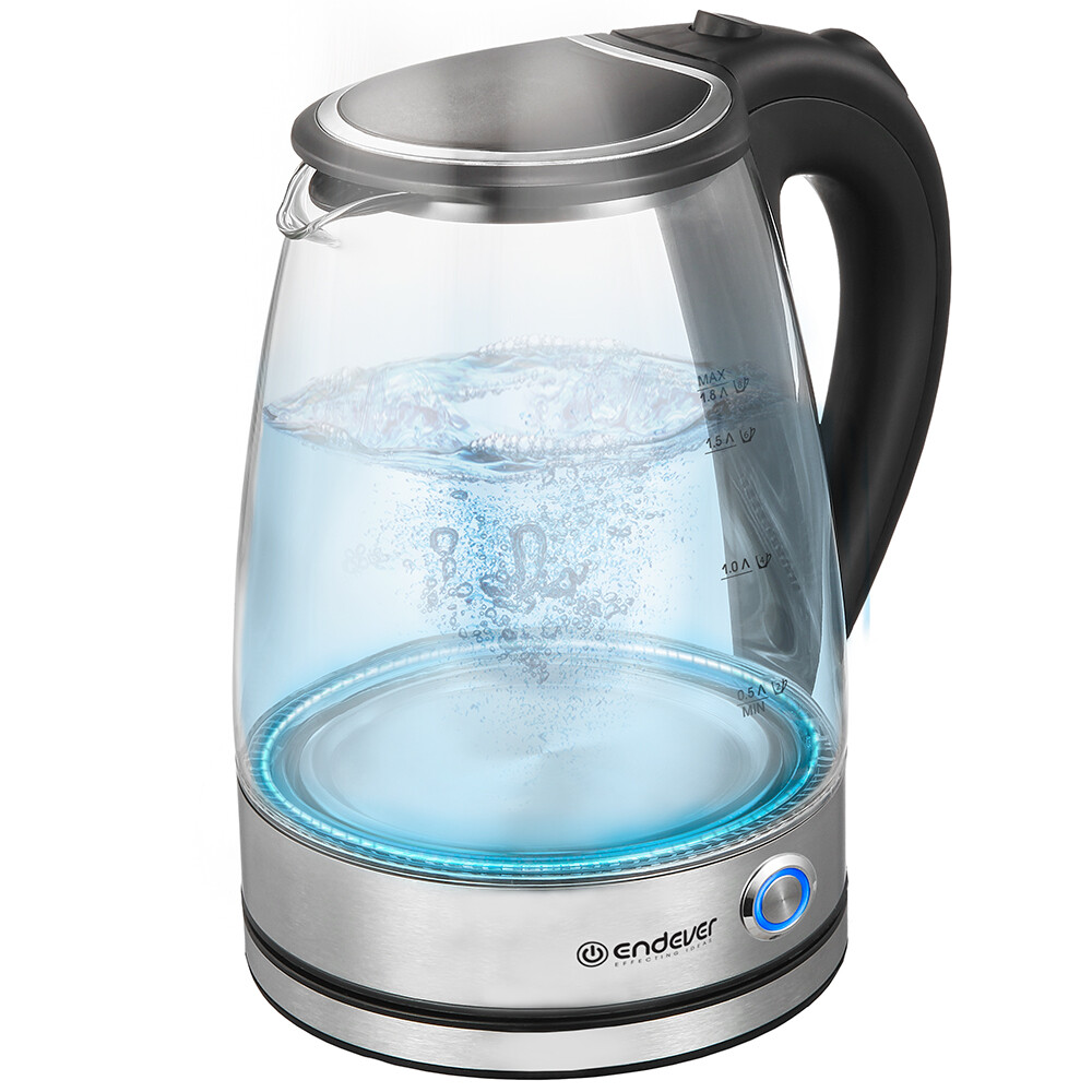 

Чайник Endever Skyline KR-345G черно-серый