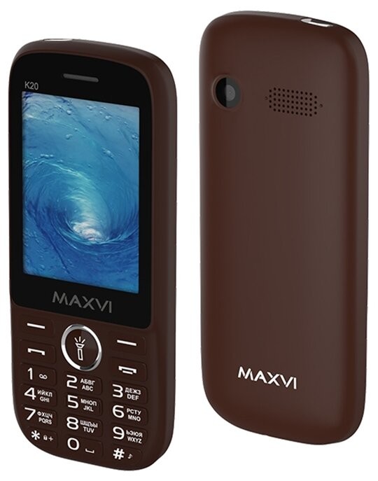 

Телефон Maxvi K20 coffee