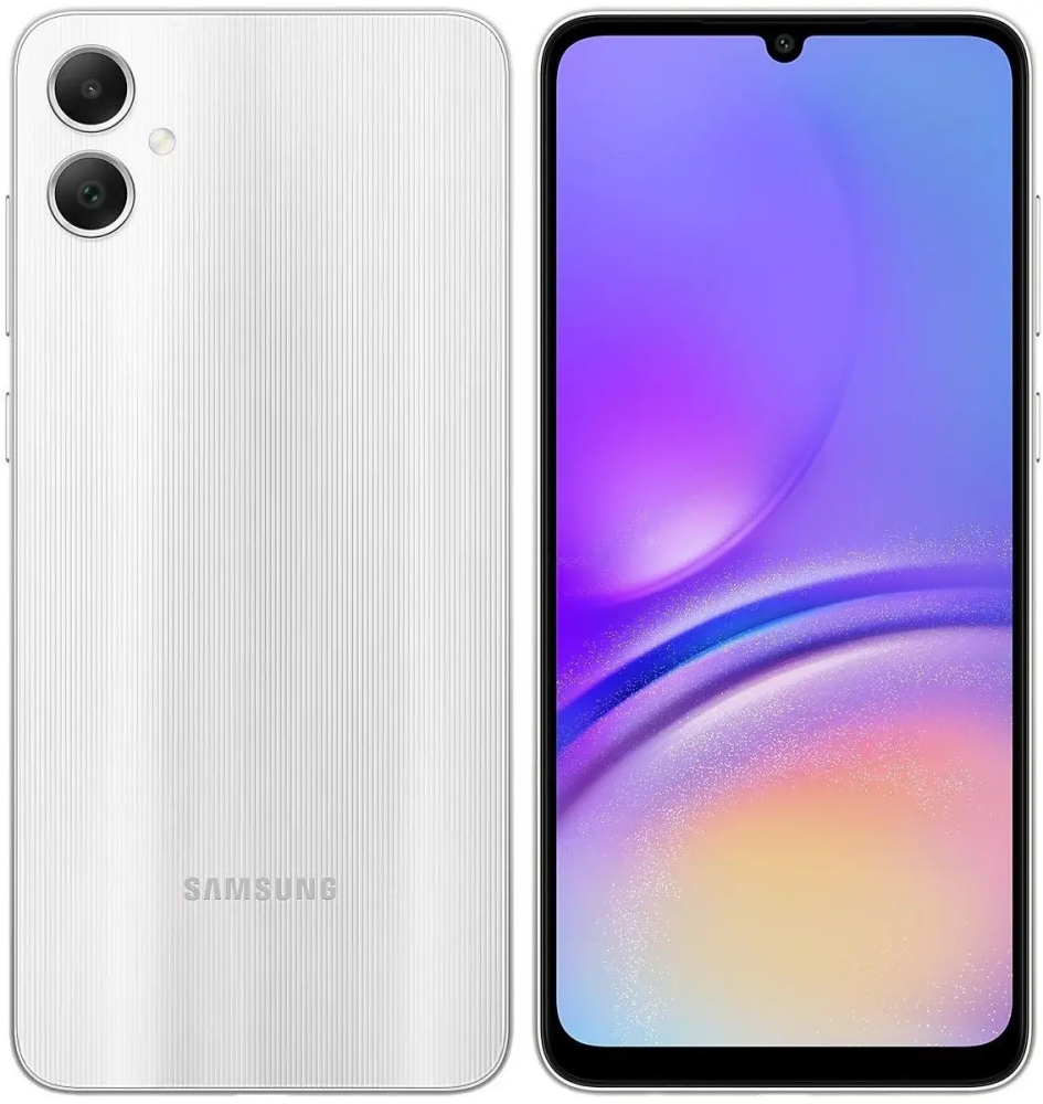 

Телефон Samsung Galaxy A05 4/128Gb серебристый (SM-A055FZSGCAU)