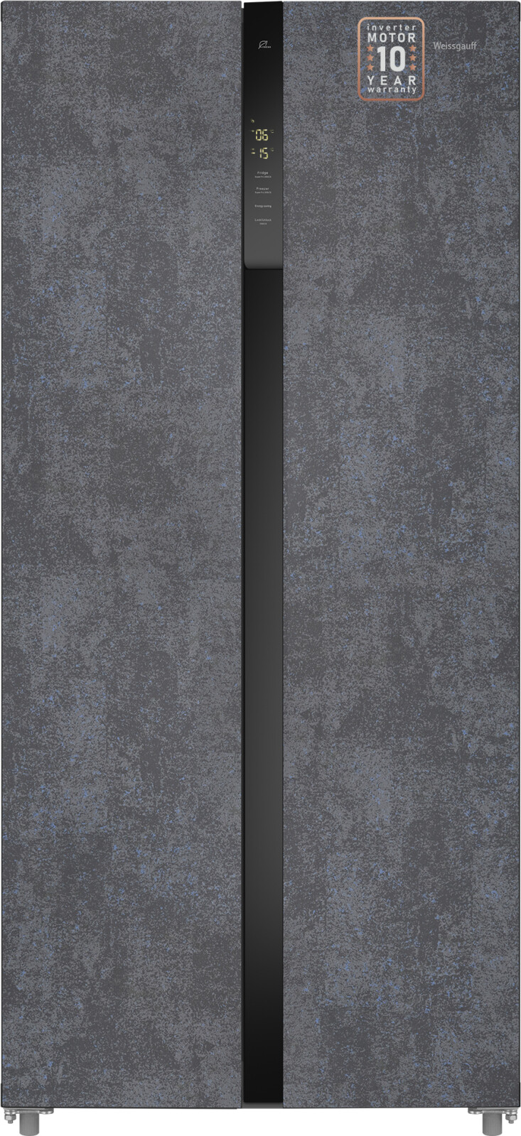 

Холодильник Side by Side Weissgauff WSBS 500 Inverter NoFrost Rock Glass