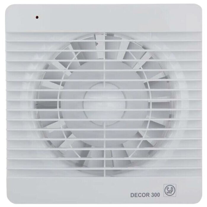 

Вентилятор вытяжной Soler & Palau Decor 300C белый