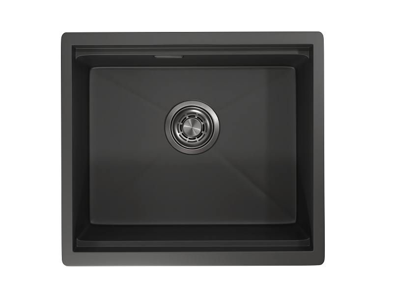 

Кухонная мойка Granula KS-5045U черный матовый