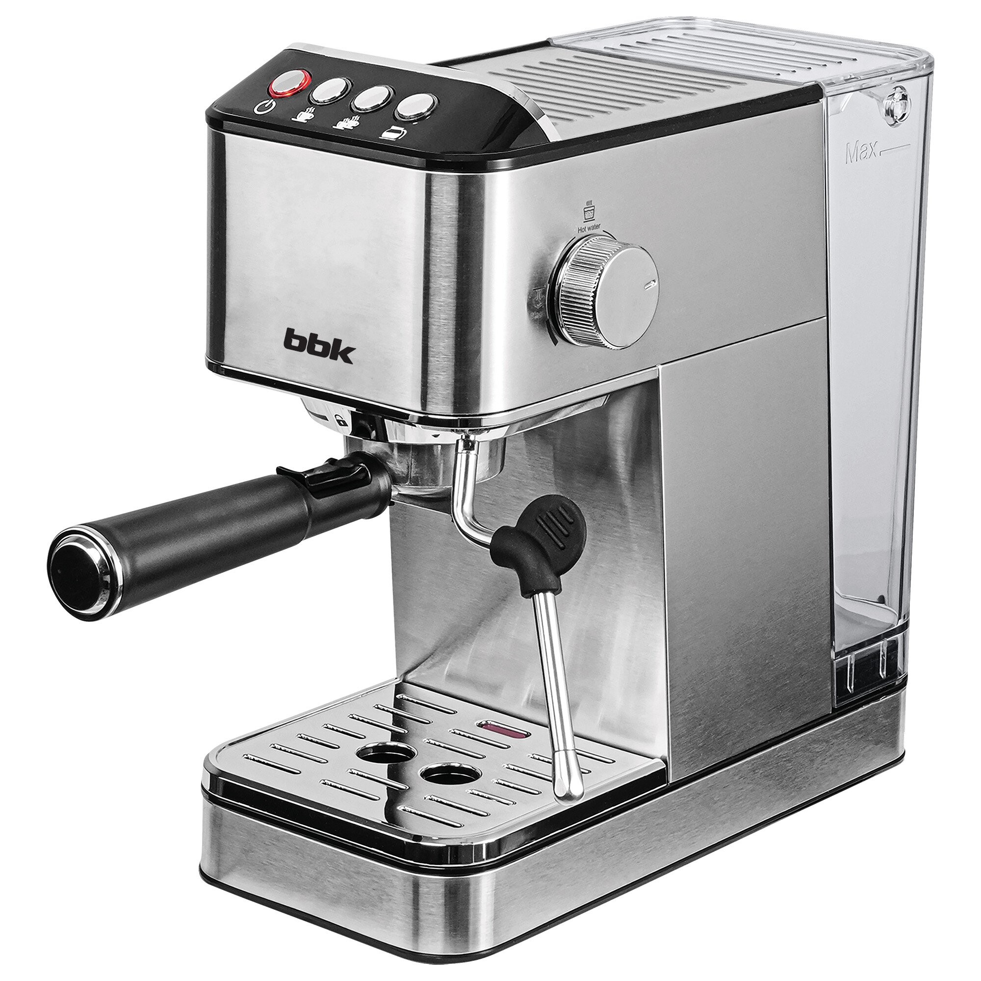 

Кофеварка BBK BCM1501 нержавеющая сталь/черный