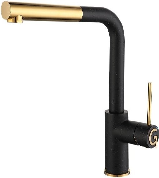 

Смеситель для кухни Rivelato Albano 1573503 nero oro