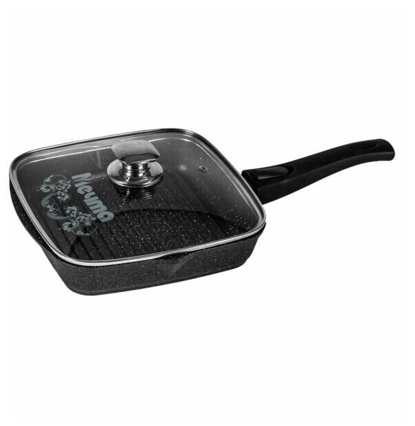 

Сковорода Мечта Гранит Black 26х26см (С66802)
