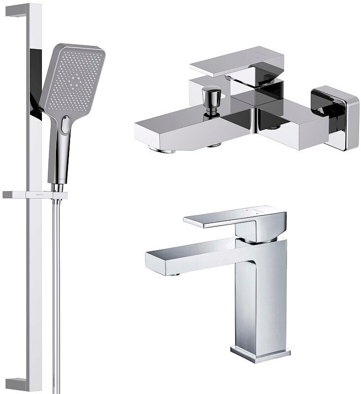 

Смеситель для ванны Aquatek ЛИБРА AQ1630CR (Set 3в1 AQ1610CR+AQ1640CR+AQ2019CR)