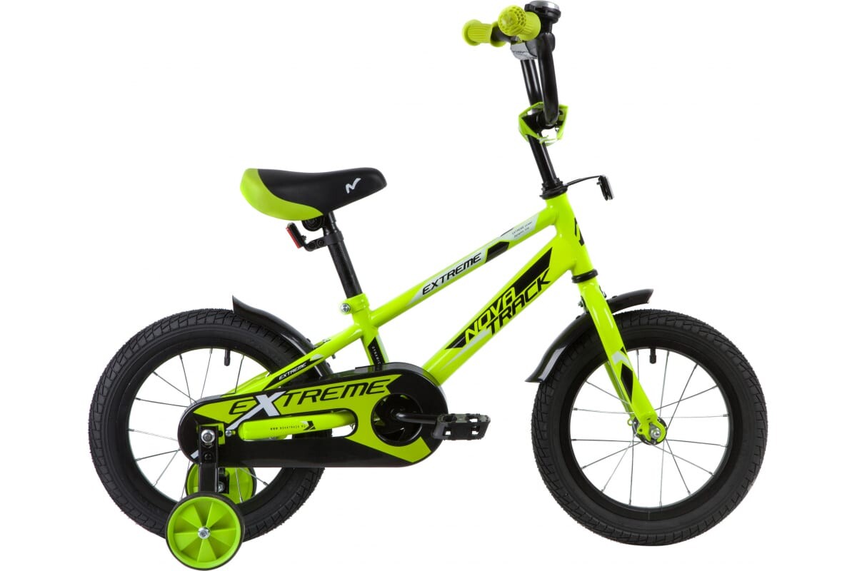 

Велосипед для малышей NOVATRACK 143EXTREME.GN21 Зелёный