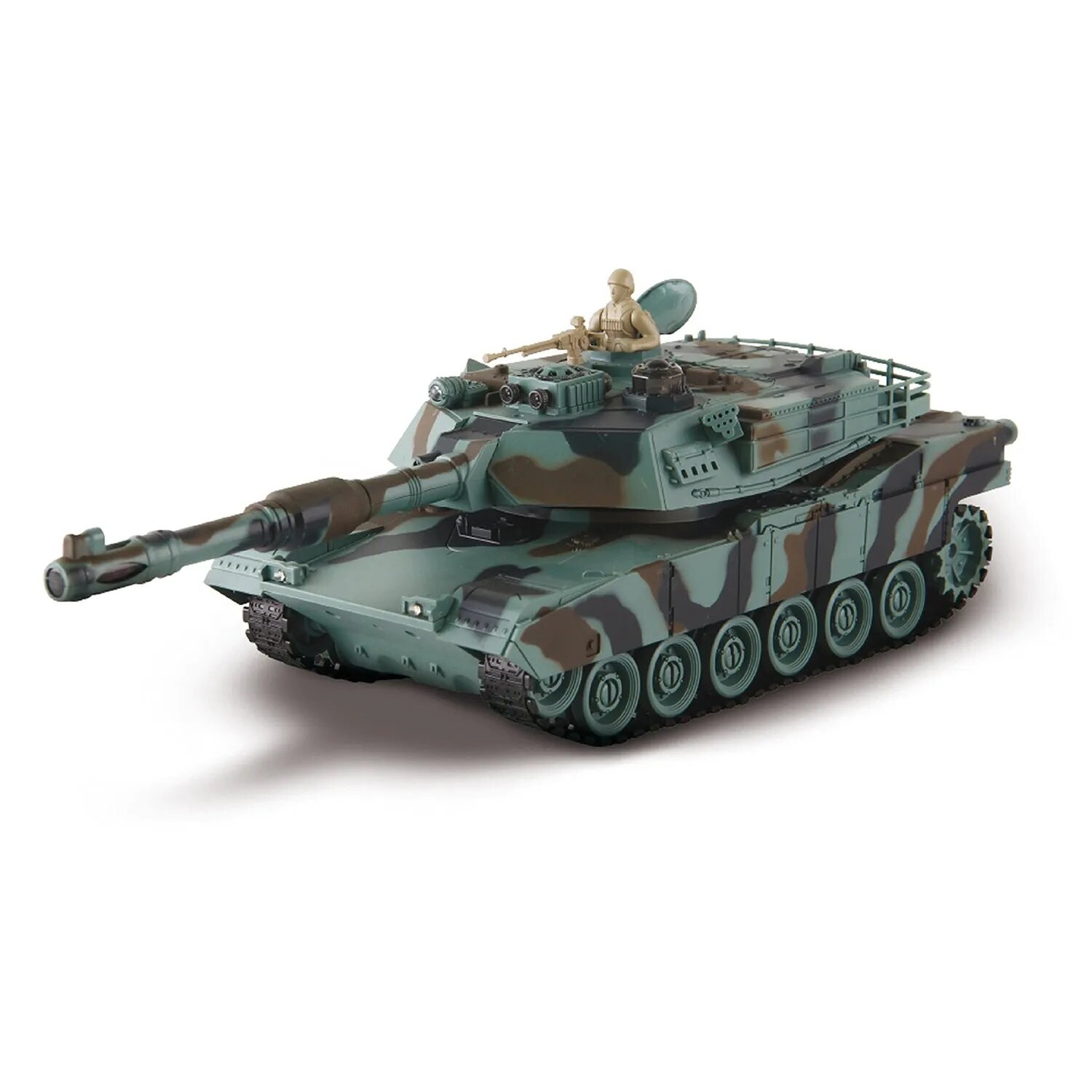

Игрушка на радиоуправлении Crossbot 1:24 Танк Abrams M1A2 (США) многоцветный (870629)