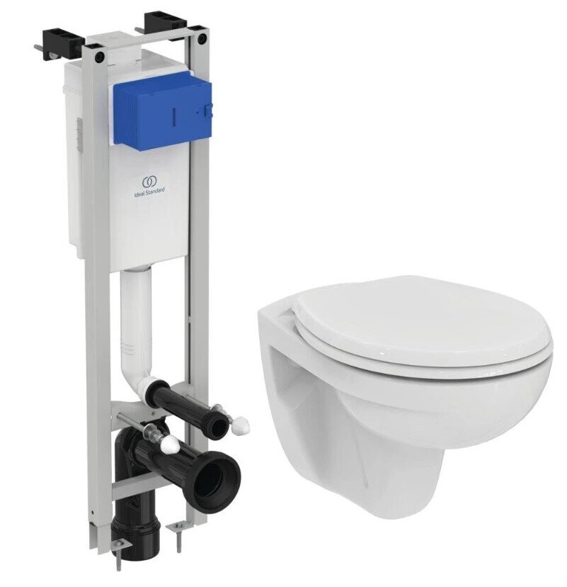 

Комплект инсталляции Ideal Standard CЕТ EUROVIT W660101 (подвесной унитаз K881201 с сидением и крышкой)