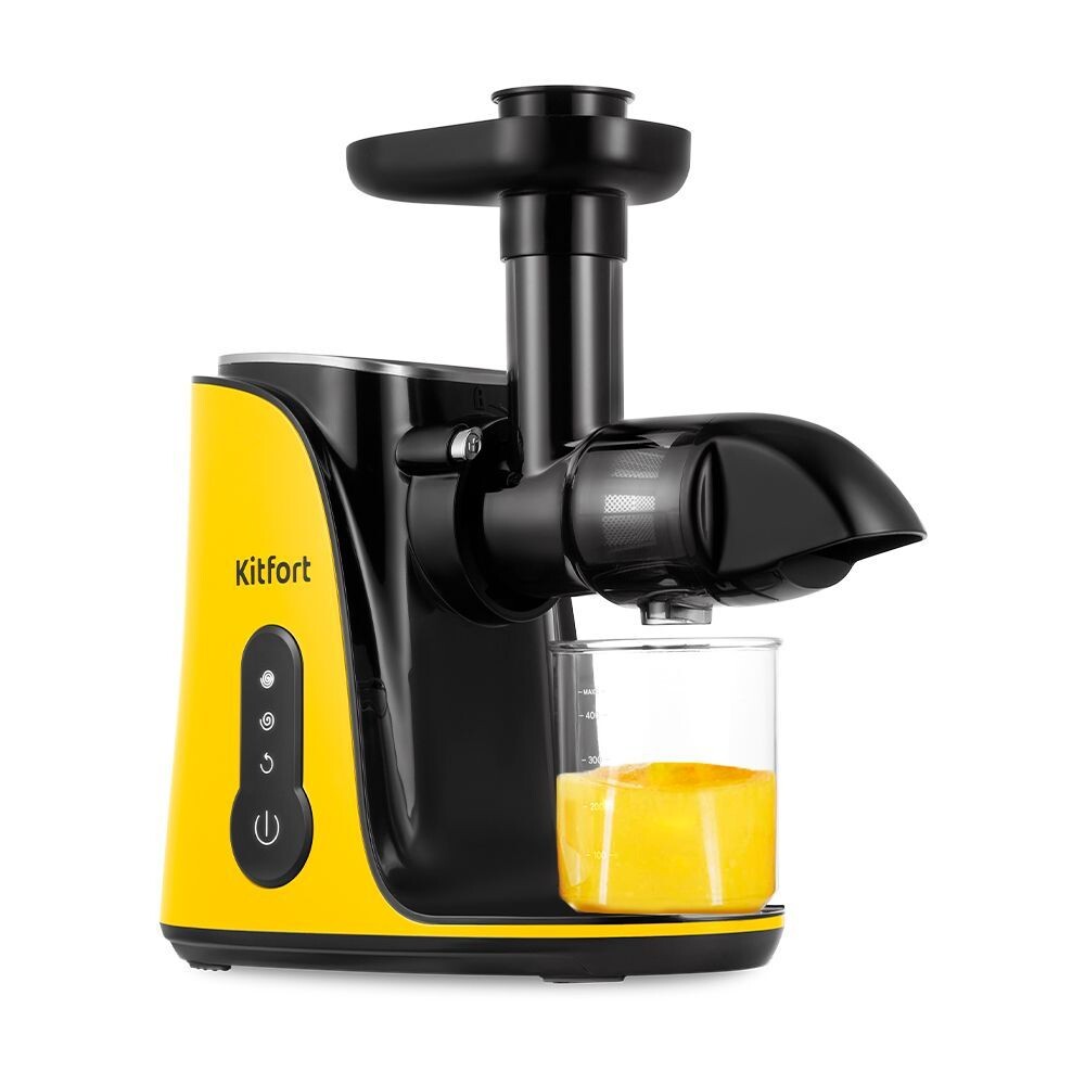 

Соковыжималка Kitfort KT-1141-3 черный и желтый