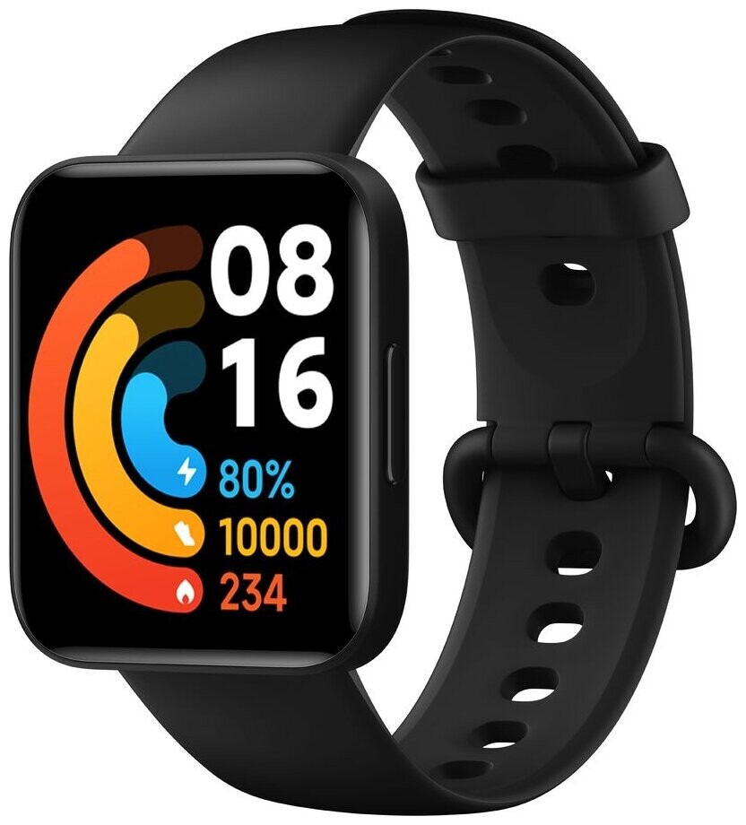 

Умные часы POCO Watch 1.6 черный/черный (BHR5725GL)