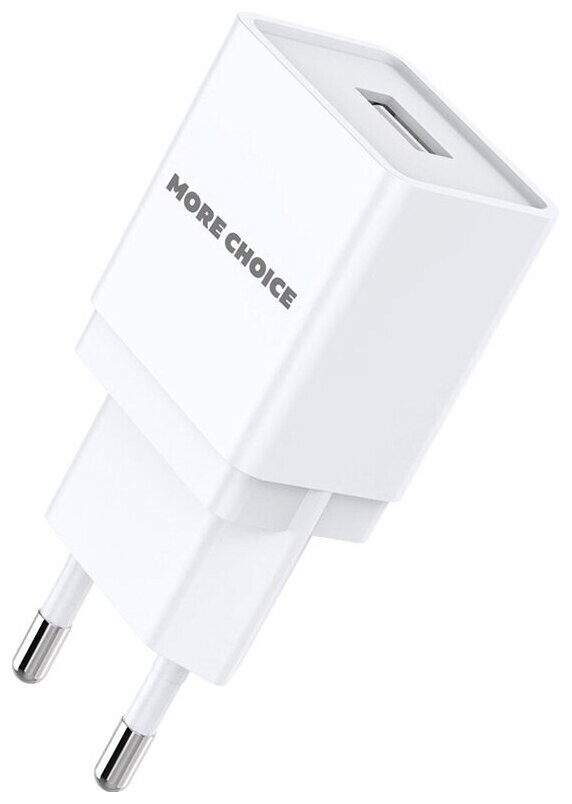 

Сетевое зарядное устройство More choice NC33 White (4627151190907)