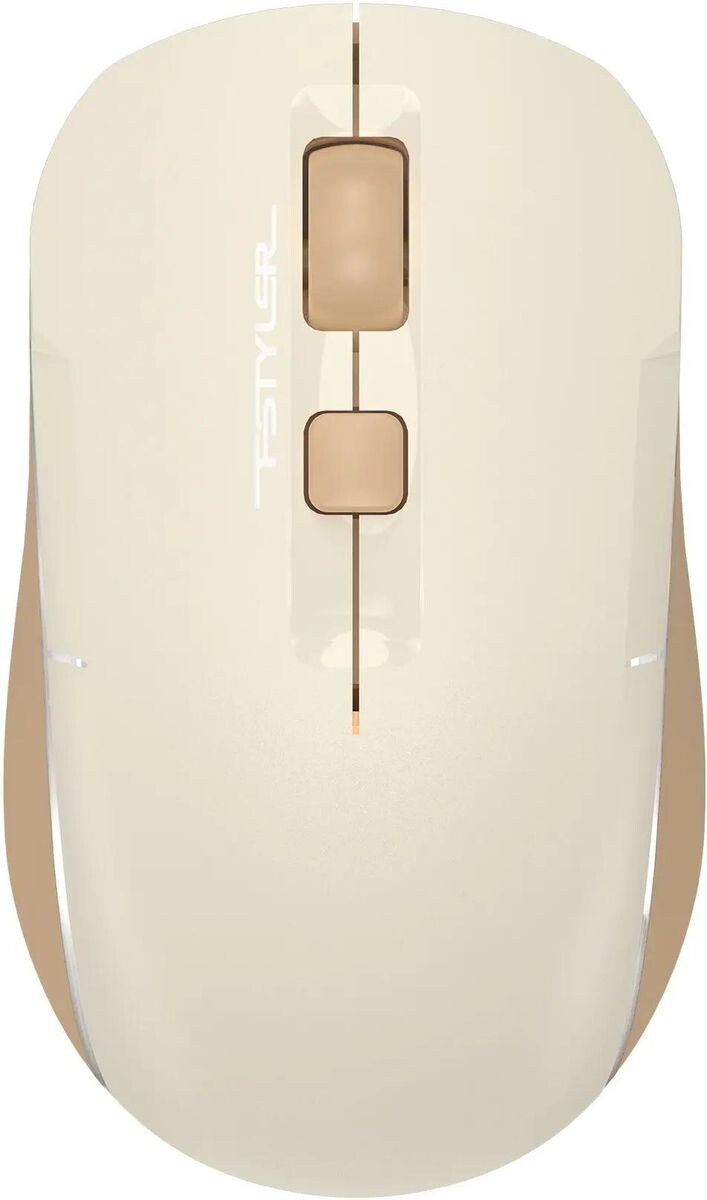 

Компьютерная мышь A4Tech Fstyler FB26CS Air бежевый/коричневый