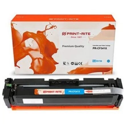 

Картридж Print-Rite PR-CF541X (TFHB33CPU1J) голубой