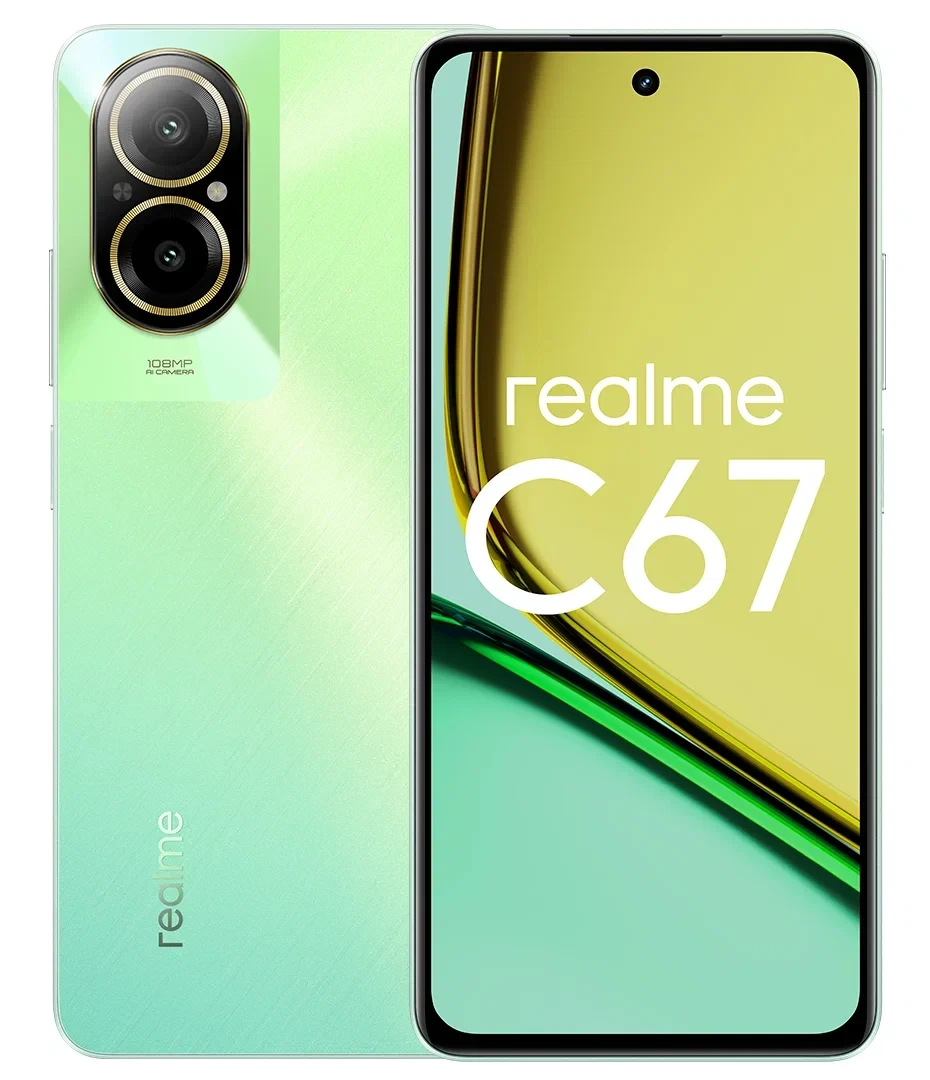 

Телефон Realme C67 6/128Gb зеленый (RMX3890)