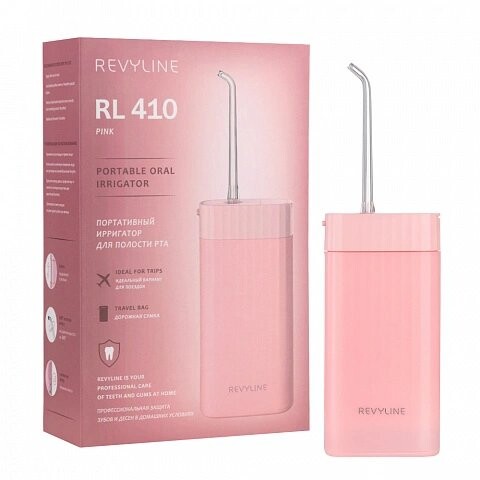 

Ирригатор Revyline RL 410 розовый