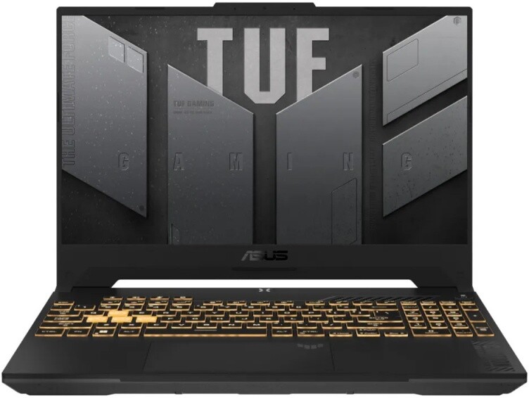 

Ноутбук ASUS TUF Gaming F15 FX507ZI4 i7-12700H 16Gb SSD 512Gb No OS Серый (90NR0FV7-M001E0)