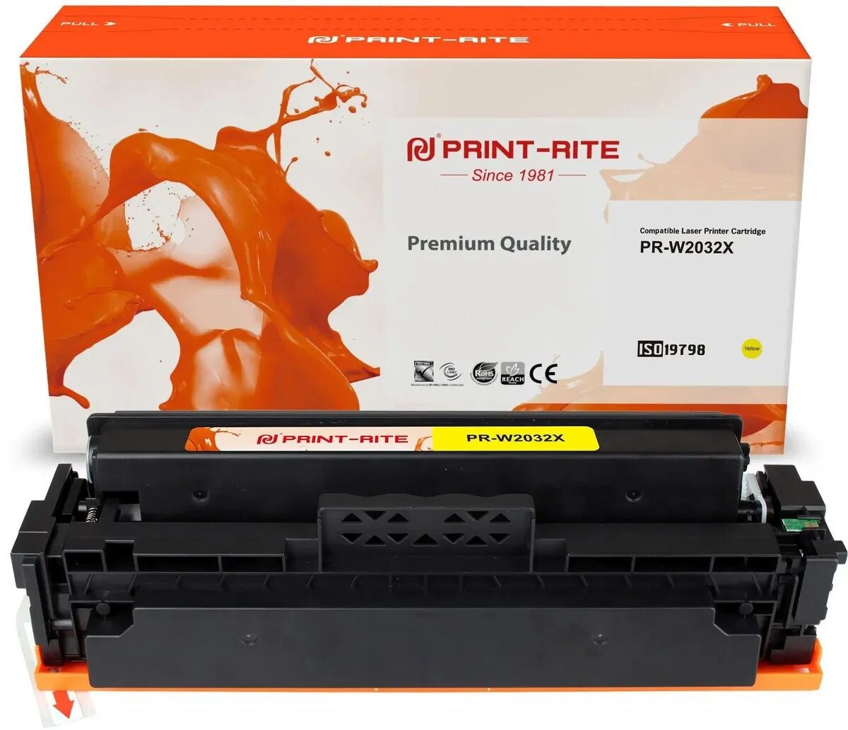 

Картридж Print-Rite W2032X TFHBKUYPU1J желтый