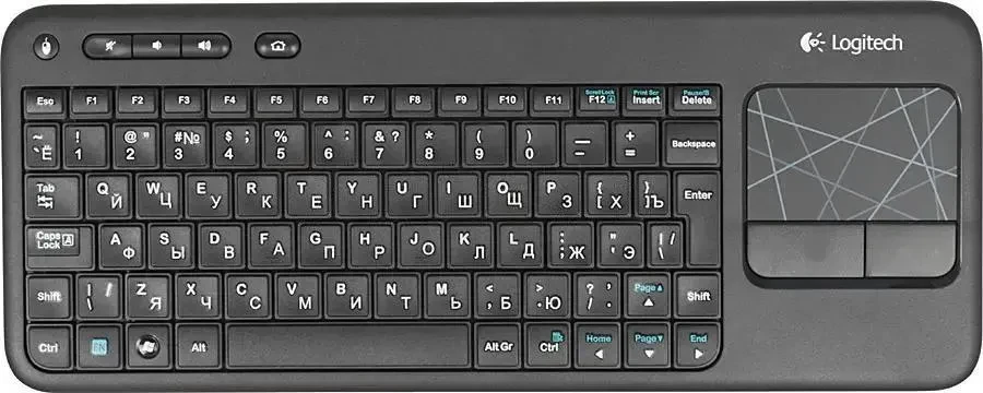 

Клавиатура Logitech K400 черный (920-007145)