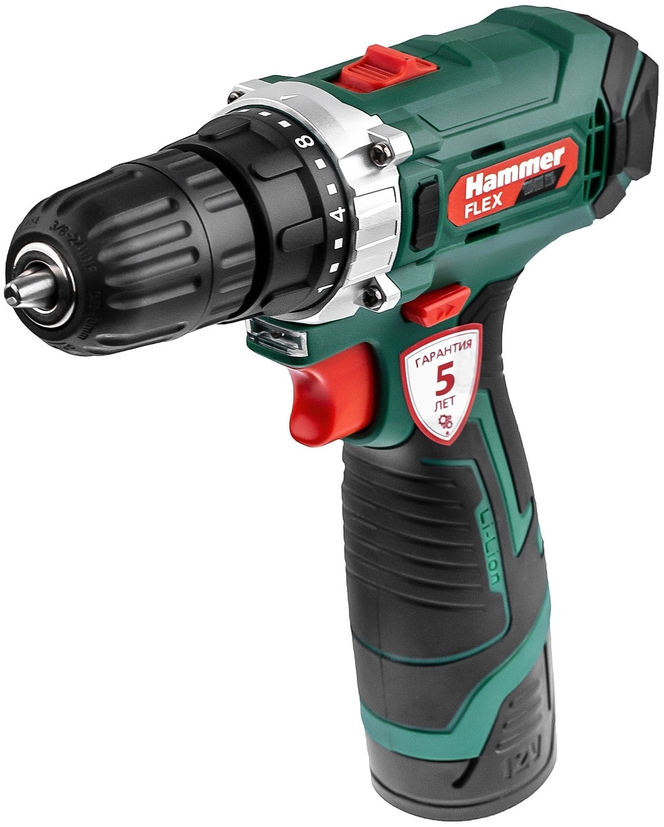 

Шуруповерт Hammer Flex ACD12CS (645151)