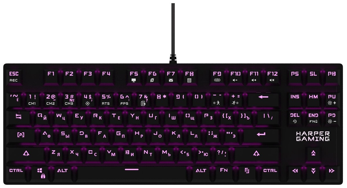 

Клавиатура Harper GKB-P100
