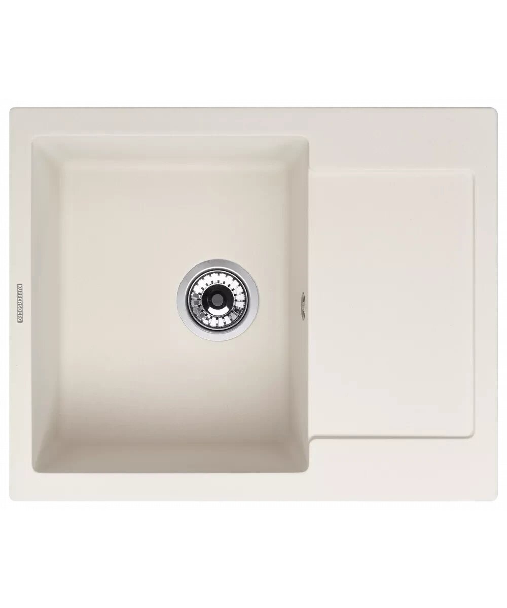 

Кухонная мойка Kuppersberg MODENA 1B1D WHITE