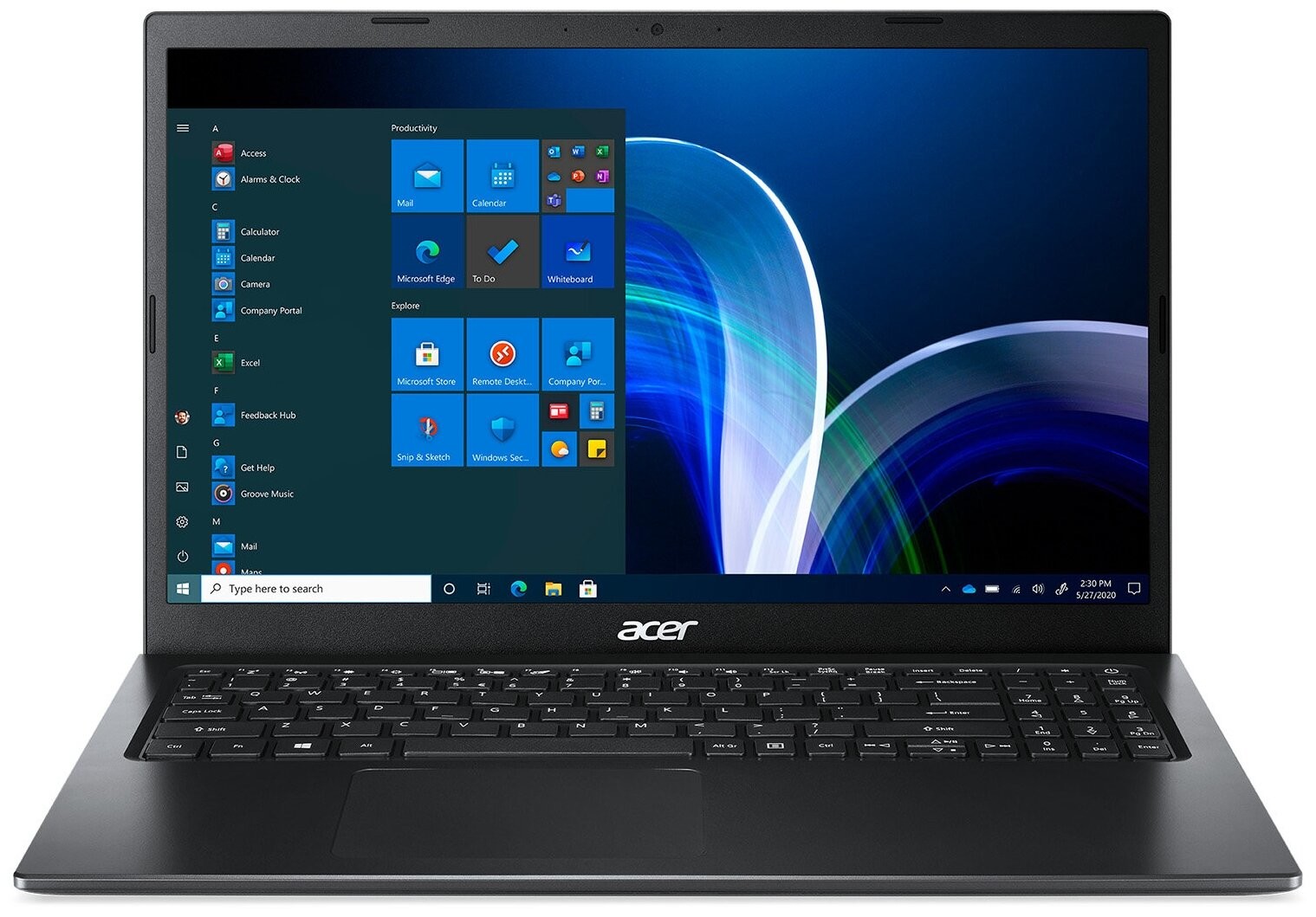 

Ноутбук Acer Extensa 15 EX215-54-3396 W10Pro Black (NX.EGJER.00W)