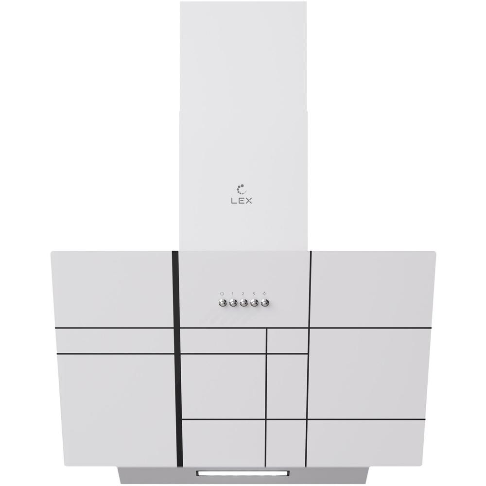 

Каминная вытяжка LEX Moza 600 R1 белый