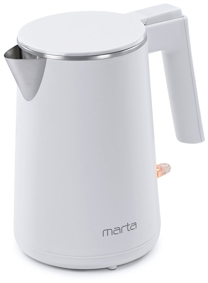 

Чайник Marta MT-4591 белый жемчуг