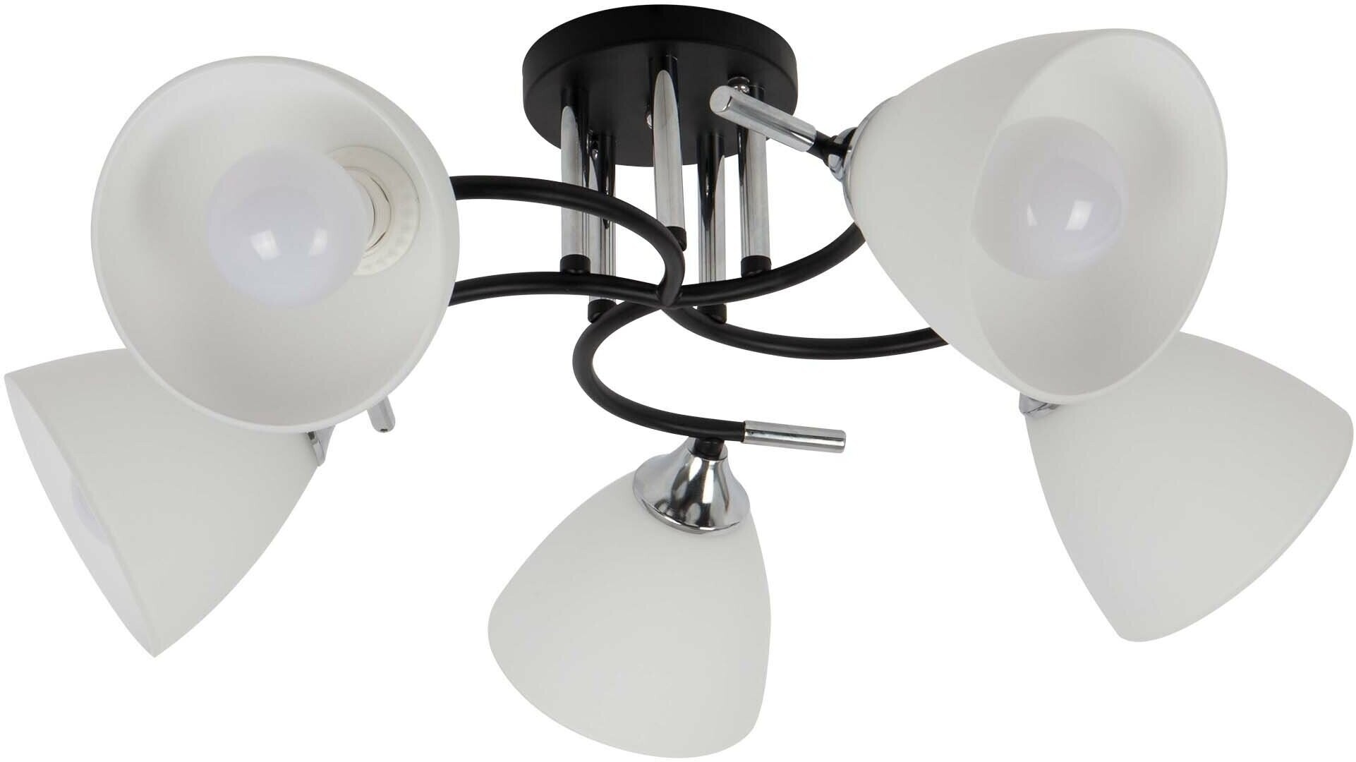 

Люстра Hiper Vega H157-2 черный/хром