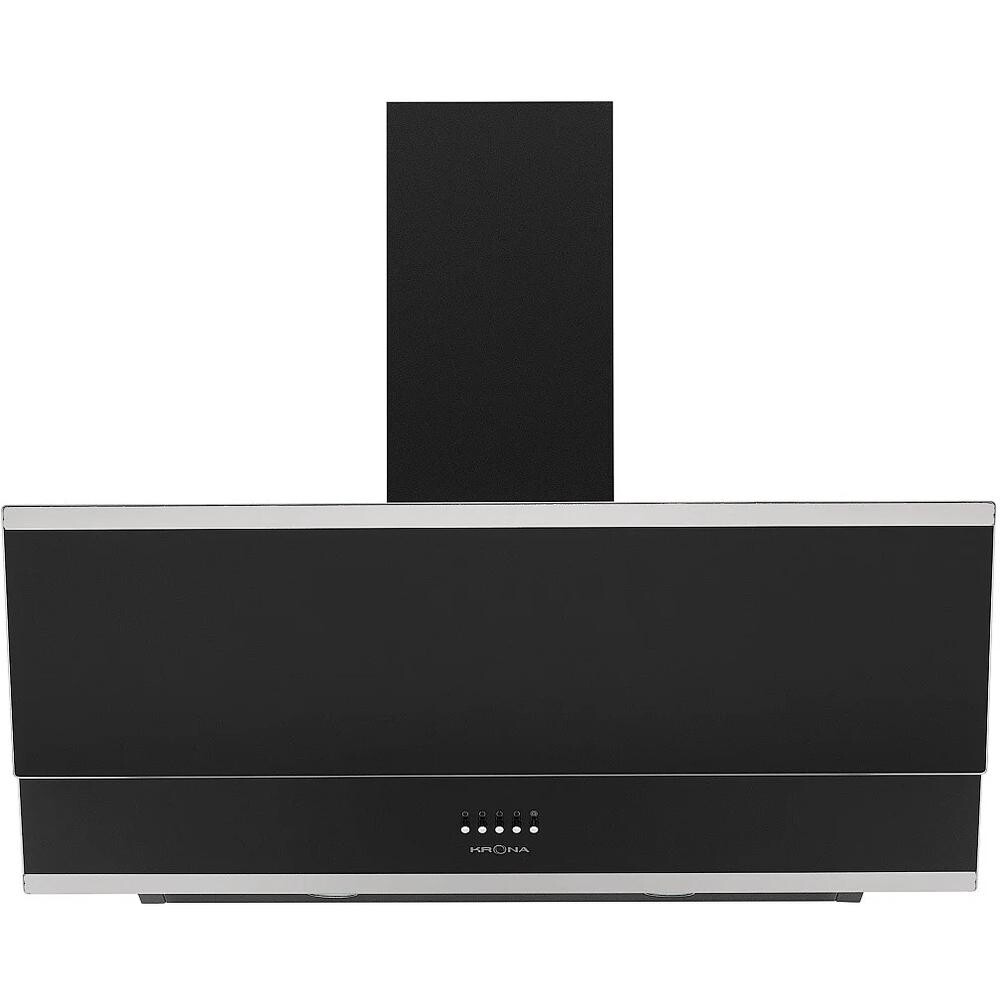 

Каминная вытяжка Krona Irida 900 black push button