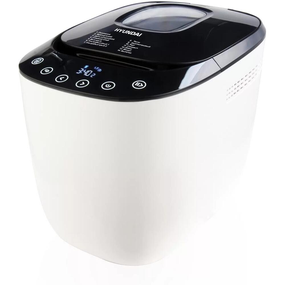 

Хлебопечка Hyundai HYBM-P0613 белый