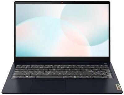 

Ноутбук Lenovo IdeaPad 3 15ABA7 Ryzen 7 5825U 8Gb SSD 256Gb NoOS Темно-синий (82RN008LRK)