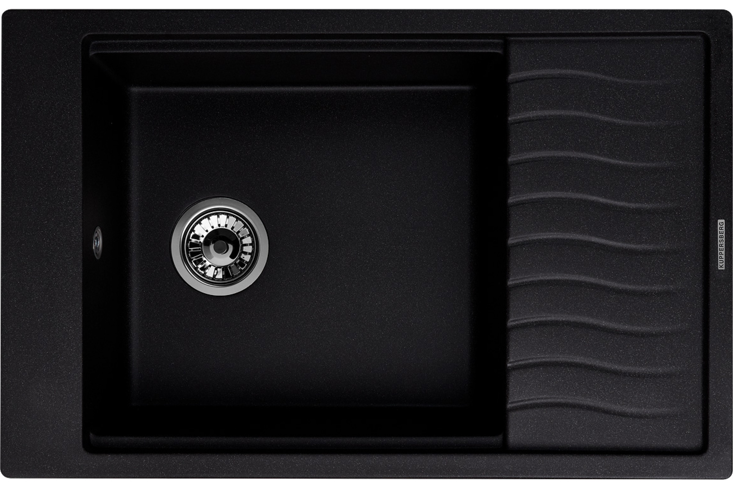 

Кухонная мойка Kuppersberg MILA 1B1D BLACK