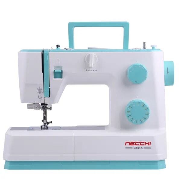 Швейная машина Necchi Q134A белый/голубой